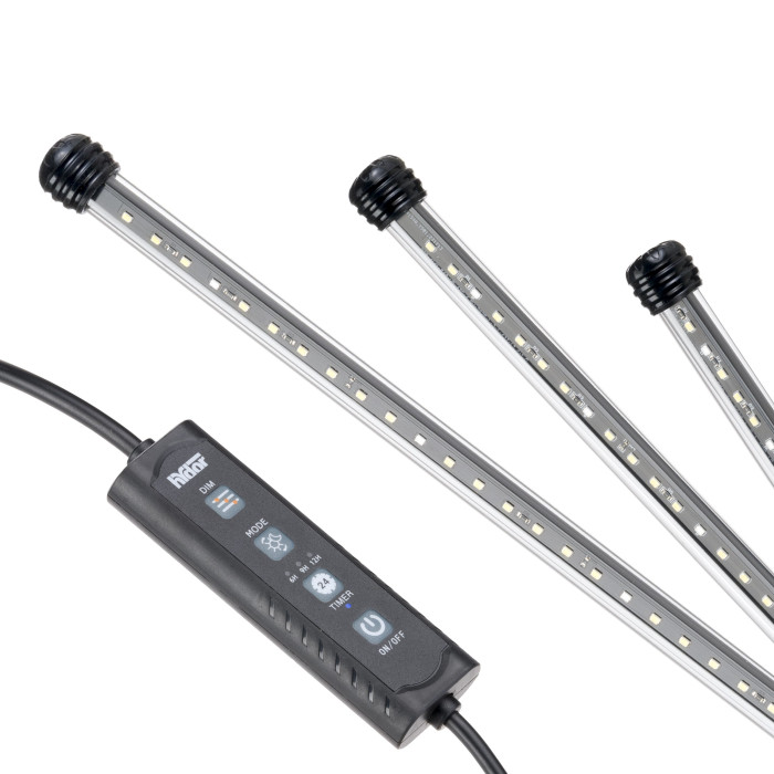 Стеклянный аквариум CAPRI 50 LED BLACK со светодиодной лампой, внутренним фильтром и обогревателем (52 x 27 x h 36 cm - 40 L)