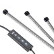 Стеклянный аквариум CAPRI 50 LED BLACK со светодиодной лампой, внутренним фильтром и обогревателем (52 x 27 x h 36 cm - 40 L)