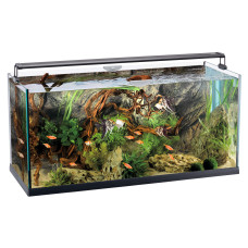 Открытый аквариум ELBA 110 ACQUARIO EU с внешним фильтром, погружным нагревателем и светодиодным потолочным светильником (110 x 45 x h 60,5 cm - 230 L)