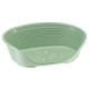 Пластиковый лежак SIESTA DELUXE 8 VERDE (светло-зеленый) для собак и кошек, 82 x 59,5 x 25 cm
