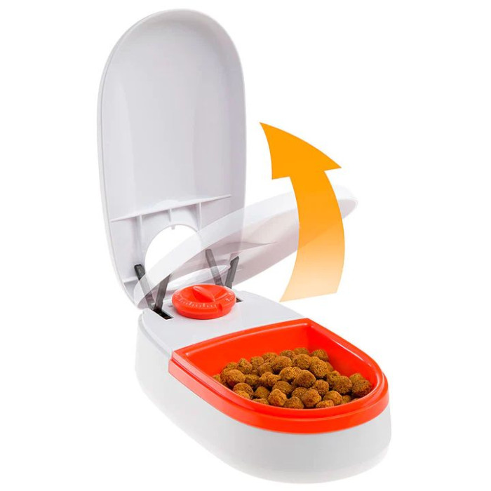 Автоматический диспенсер для корма с таймером COMETA BOWL для маленьких собак и кошек