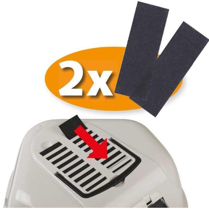 Закрытый туалет для кошек LITTER TRAY MIKA Ferplast 57,5 x 51,5 x h 42 cm