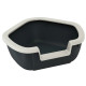 Кутовий туалет для кішок LITTER TRAY DAMA Ferplast 57,5 ??x 51,5xh 22 cm