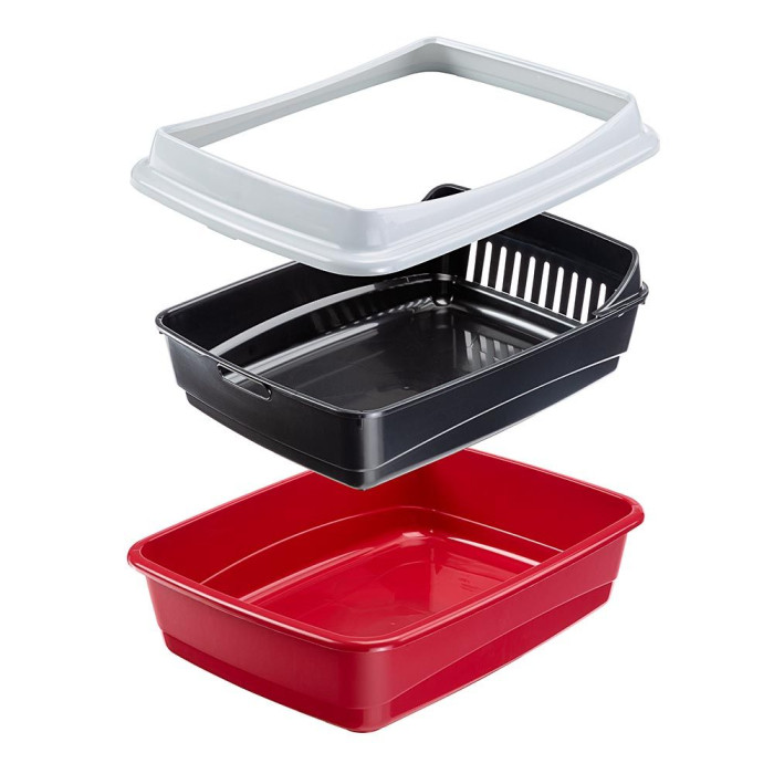 Туалет для котов LITTER ARIEL 10 PLUS Ferplast 47 x 36 x h 15,5 cm