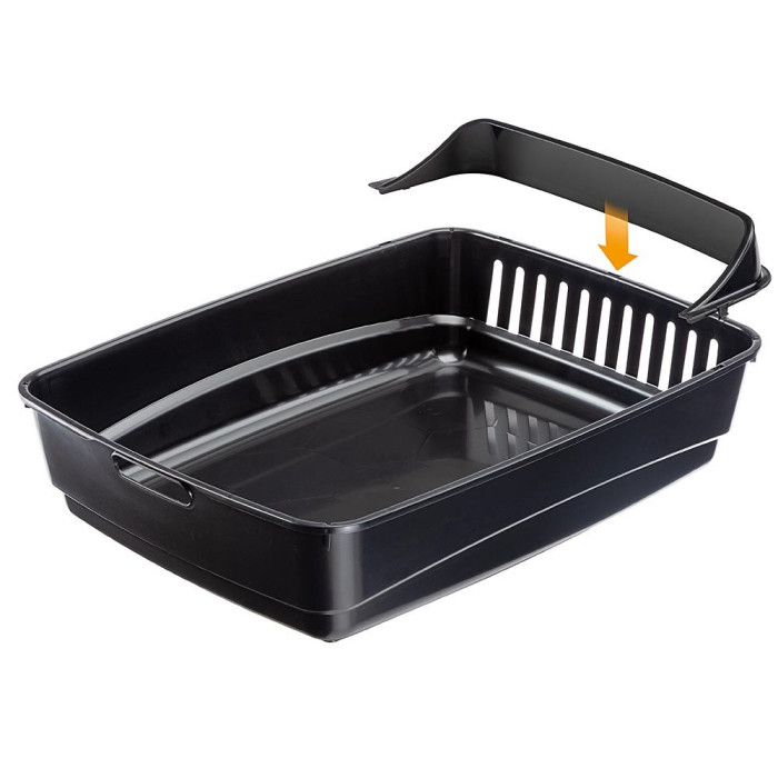 Туалет для котов LITTER ARIEL 10 PLUS Ferplast 47 x 36 x h 15,5 cm