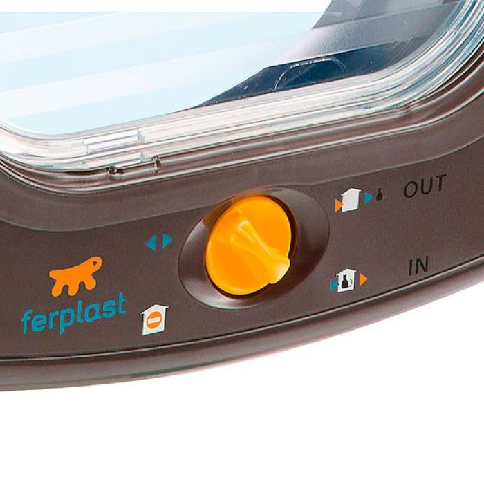 Дверка для собак и кошек SWING 9 SET BROWN 