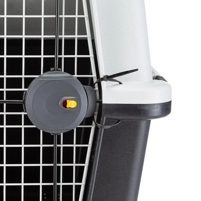 Переноска для собак средних и крупных пород FERPLAST CARRIER ATLAS 50 GREY, 55,5 x 81 x h 59,5 cm