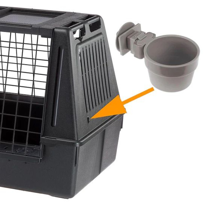 Автомобильная переноска для собак ATLAS CAR 100 SCENIC BLACK, 100 x 60 x h 66 cm