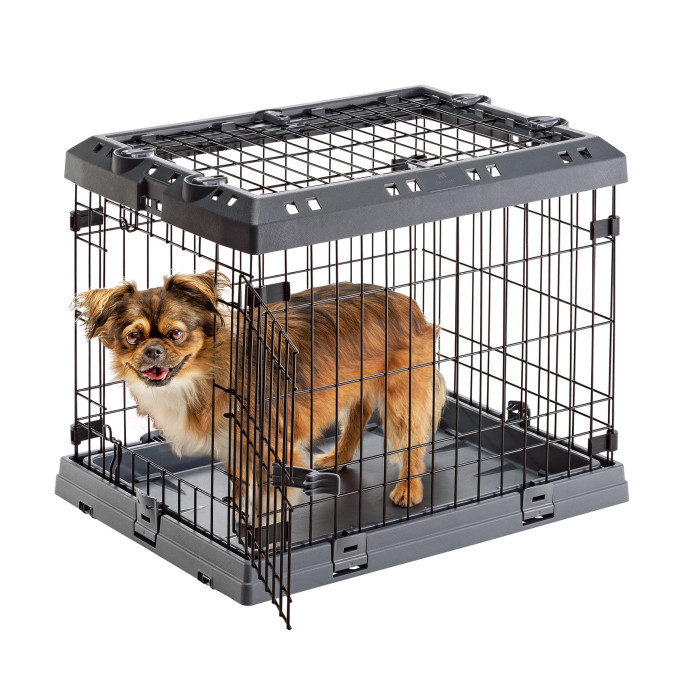 Сложная клетка для собак с 2 или 3 отверстиями SUPERIOR 60 (62 x 47 x h 50 cm)