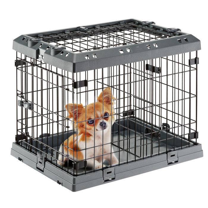 Сложная клетка для собак с 2 или 3 отверстиями SUPERIOR 60 (62 x 47 x h 50 cm)