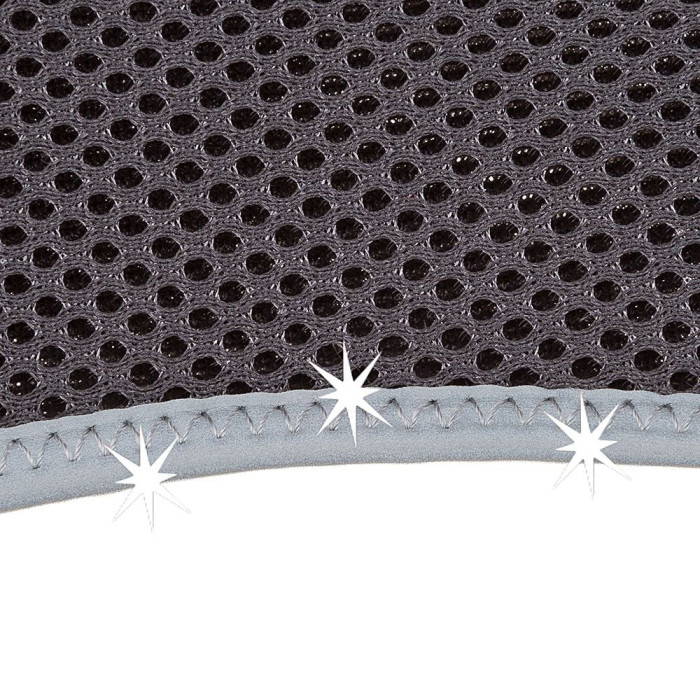 Мягкая шлейка для собак из дышащего нейлона NIKITA P HARNESS BLACK, S - A: 24-31 см, B: 30-41 см, 15 мм