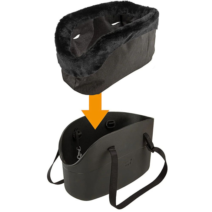 Чехол из искусственного меха Ferplast WITH-ME IVORY ACCESSOIRES к сумкам-переноскам для собак With-Me