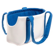 Сумка-переноска из экокожи и хлопка Ferplast TRESOR WHITE 42 х 20 х 26 см