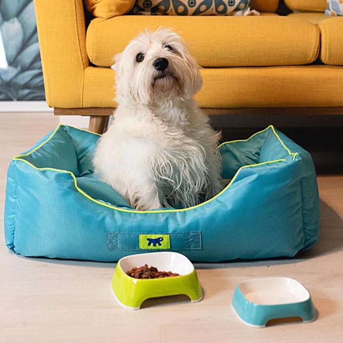 Лежак для собак JAZZY 80 BEDDING BLUE Ferplast 78 x 56 x h 22 cm