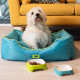 Лежак для собак JAZZY 80 BEDDING BLUE Ferplast 78 x 56 x h 22 cm