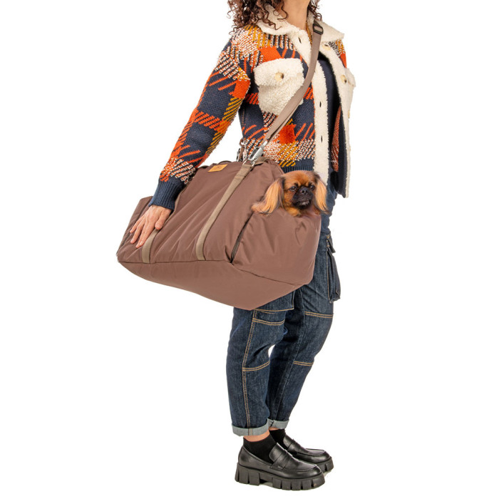 Сумка-переноска CRUISER для автомобиля, коричневая 52 x 46 x h 35 cm