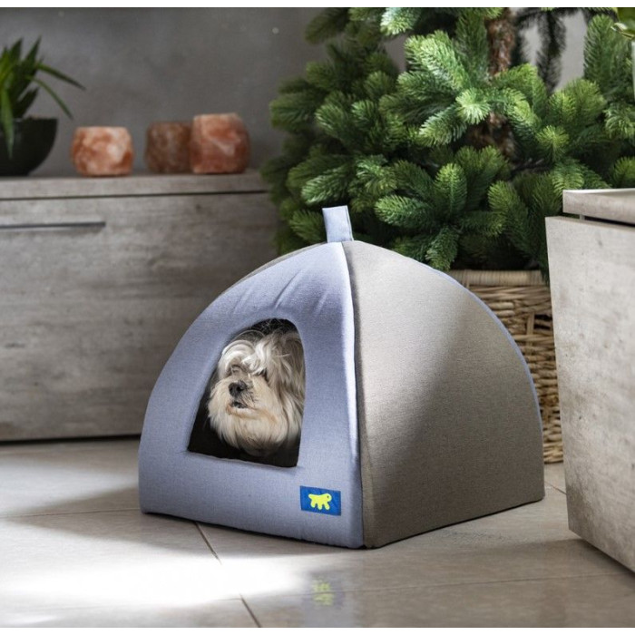 Домик для кошек и собак TIPI MEDIUM HOUSE LILAC-BLUE Ferplast 39 x 39 x h 36 cm