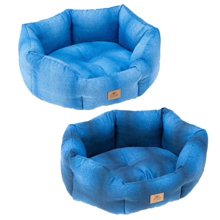 Лежак для котів та собак DOMINO 50 POIS-LINES 50x40xh 18 cm