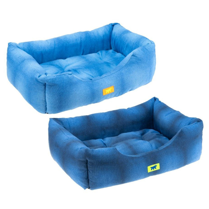 Лежак для кошек и собак COCCOLO 50 DOTS PINK-GREY Ferplast 55 x 45 x h 20 cm