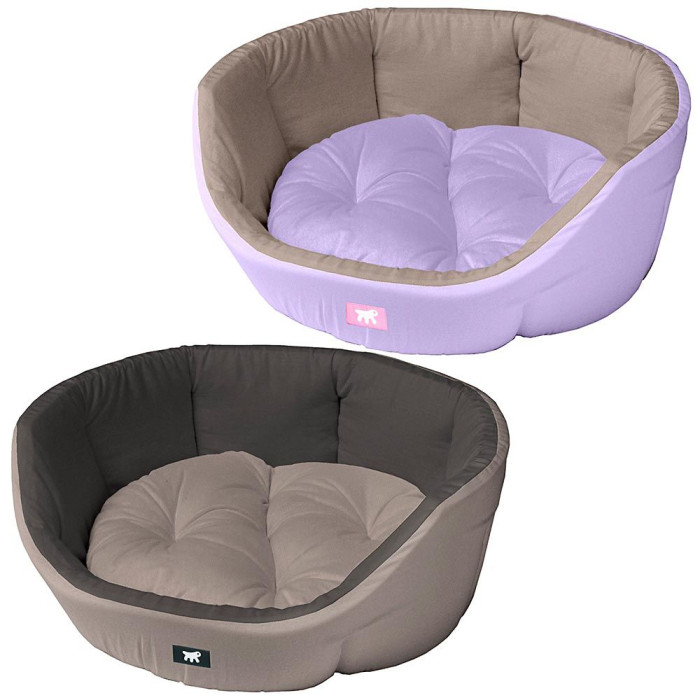 Лежак DIAMANTE 55 LILAC-DOVE GREY Ferplast 53x50xh 16 cm