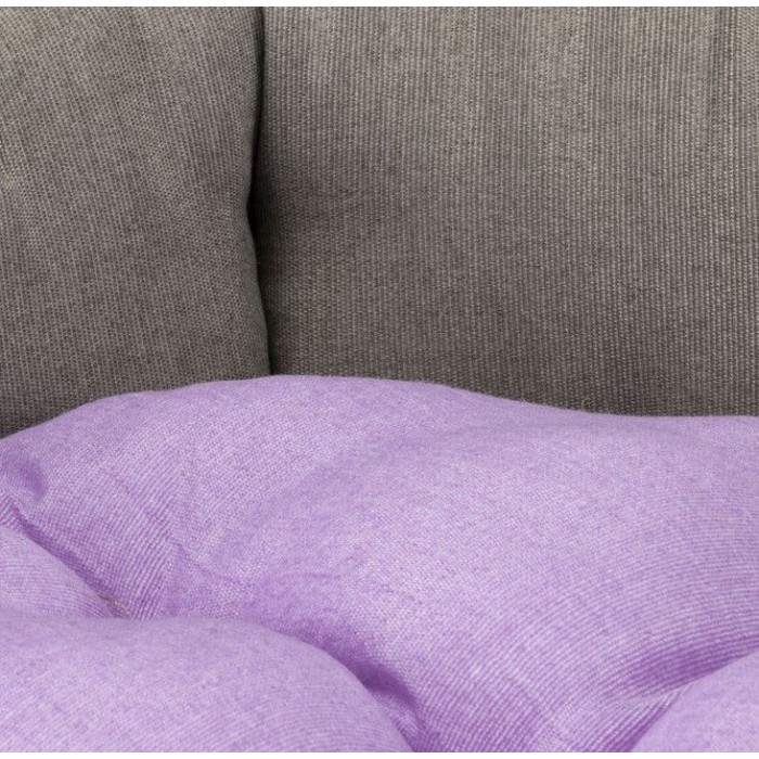 Лежак DIAMANTE 55 LILAC-DOVE GREY Ferplast 53x50xh 16 cm