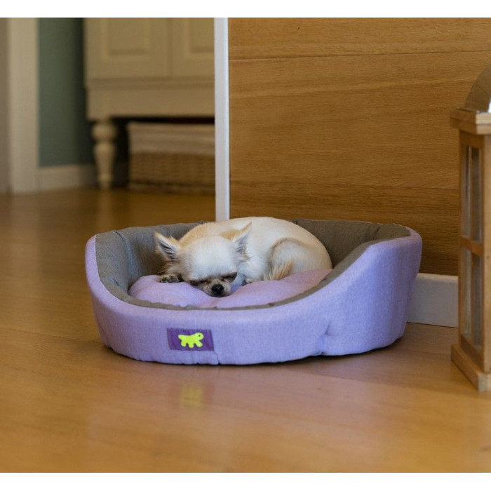 Лежак DIAMANTE 55 LILAC-DOVE GREY Ferplast 53x50xh 16 cm