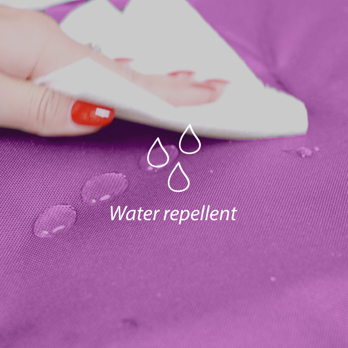 Подушка RELAX TECH Violet 45/2 из прочной, технической ткани, водоотталкивающей и стойкой к царапинам, 43 x 30 cm