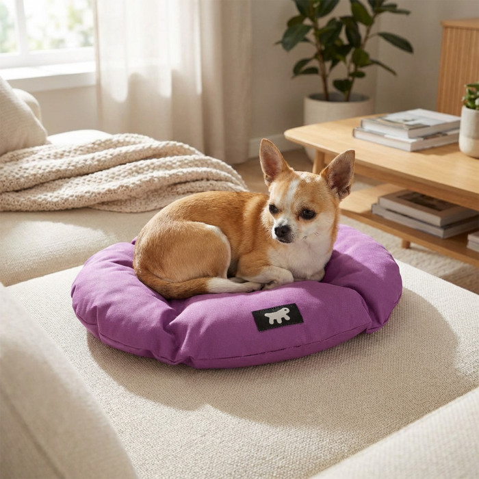 Подушка RELAX TECH Violet 45/2 из прочной, технической ткани, водоотталкивающей и стойкой к царапинам, 43 x 30 cm