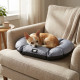 Подушка RELAX TECH Grey 45/2 из прочной, технической ткани, водоотталкивающей и стойкой к царапинам, 43 x 30 cm