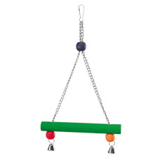Деревянная игрушка для попугаев PA 4098 PARROT SWING 20 x h 37 cm - O 2,3 cm