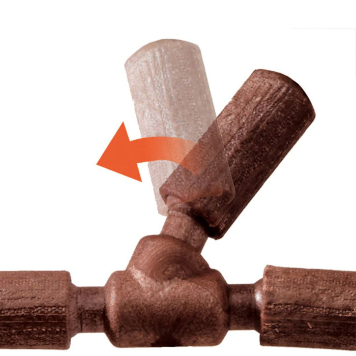 Пластиковая жердочка FLEX 4192 KIT для австралийских и волнистых попугаев