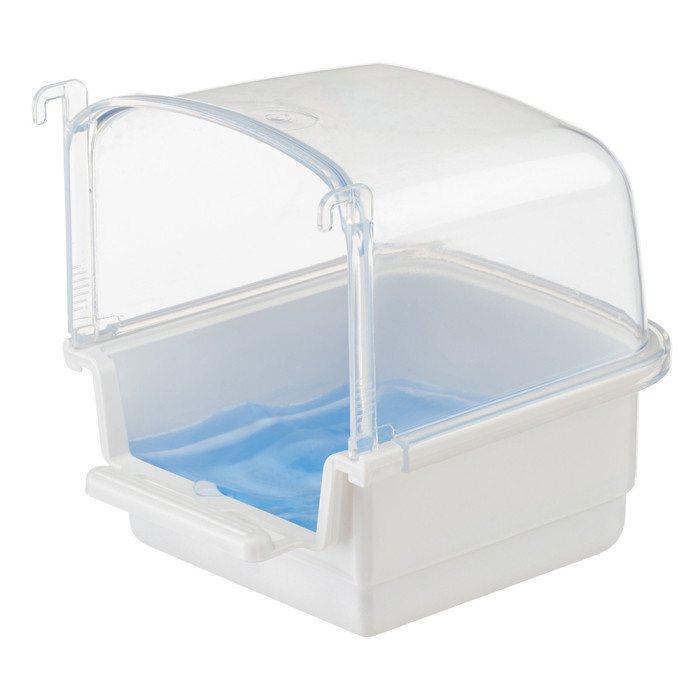 Ванна для канарок, дрібних птахів та екзотичних птахів RIO 1 - 14 x 12 x h 13 cm