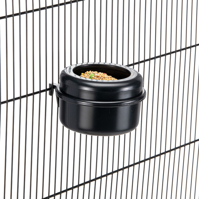 Кормушка для канареек, мелких птиц и экзотов CREMA 12 (d=10 x 7 cm)