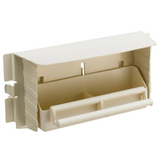 Поворотная кормушка для маленьких птиц BRAVA 6 FEEDER BEIGE 28,5 x 10 x h 13 cm