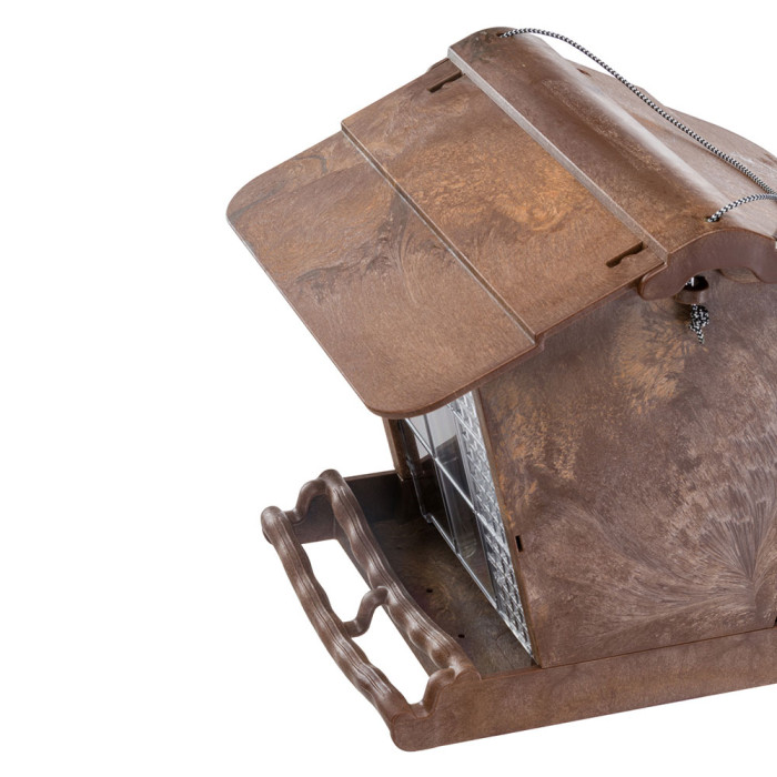 Уличная кормушка-домик для диких птиц JOK 1, 23,5 x 26 x h 23 cm