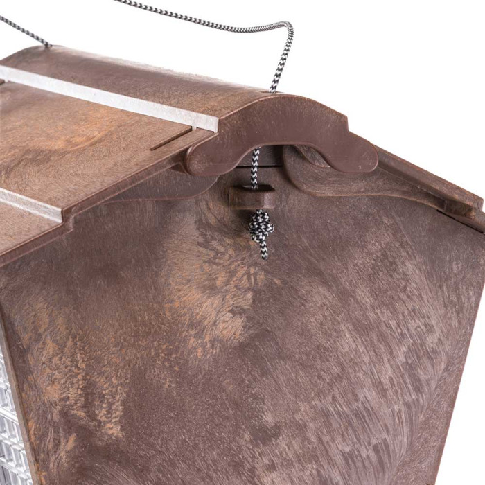 Уличная кормушка-домик для диких птиц JOK 1, 23,5 x 26 x h 23 cm