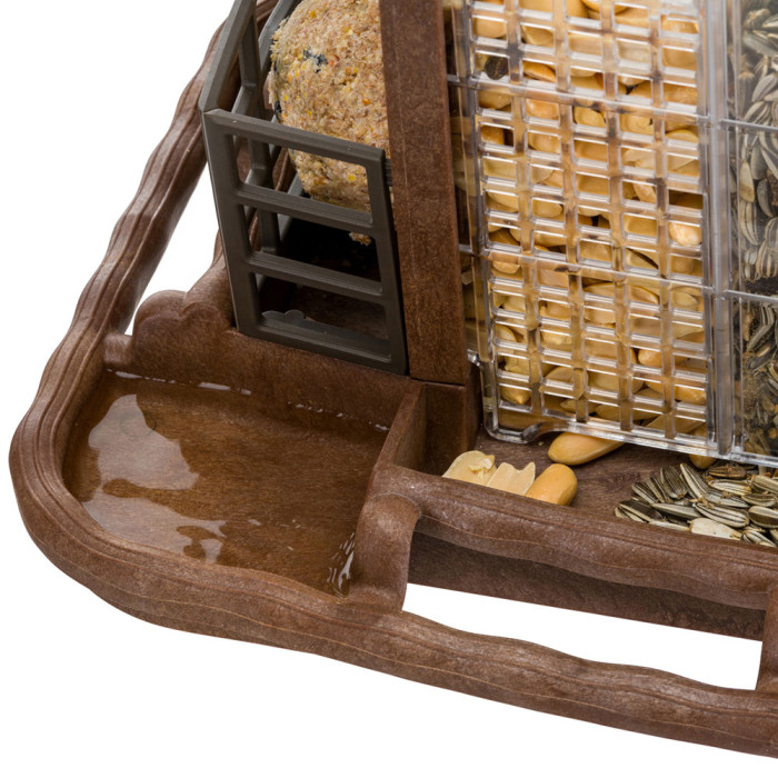 Уличная кормушка-домик для диких птиц JOK 2, 34 x 26 x h 23 cm