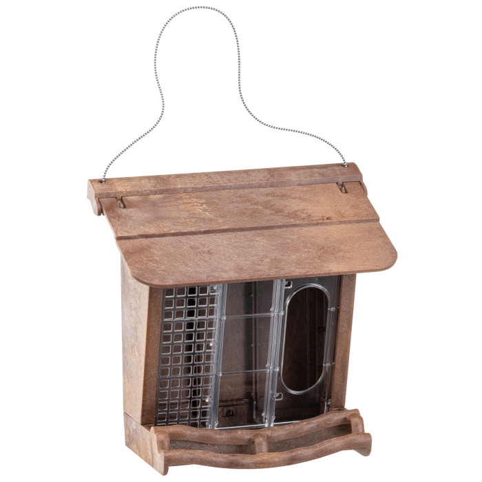 Уличная кормушка-домик для диких птиц JOK 11, 23,5 x 13 x h 23 cm