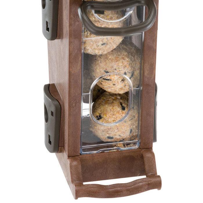 Уличная кормушка-домик для диких птиц JOK 21, 19 x 17,5 x h 32 cm