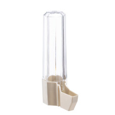 Поилка для волнистых попугаев CRISTAL 4554 FOUNTAIN 4 x 6,5 x h 12 cm - 0,065 L