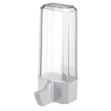 Поилка для волнистых попугаев SILVER 4558 FOUNTAIN 6,1 x 7,7 x h 15,4 cm - 0,24 L