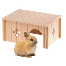 Деревянный домик SIN 4646 WOOD HOUSE RABBIT 33 x 23,6 x h 16 cm