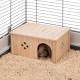 Дерев'яний будиночок SIN 4646 WOOD HOUSE RABBIT 33 x 23,6 x h 16 cm