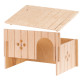 Дерев'яний будиночок SIN 4646 WOOD HOUSE RABBIT 33 x 23,6 x h 16 cm