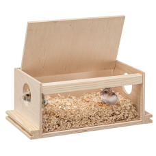 Деревянный домик ARCADE HOME для грызунов 29 x 15 x h 12 cm