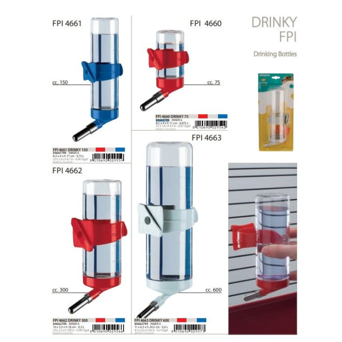 Поилка для мелких животных FPI 4660 DRINKY75 DRINKING B. 75мл