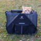 М'яка переноска VOYAGER CARRIER 350 NERA BORSA для котів та маленьких собак (45 x 30 x h 33 cm)