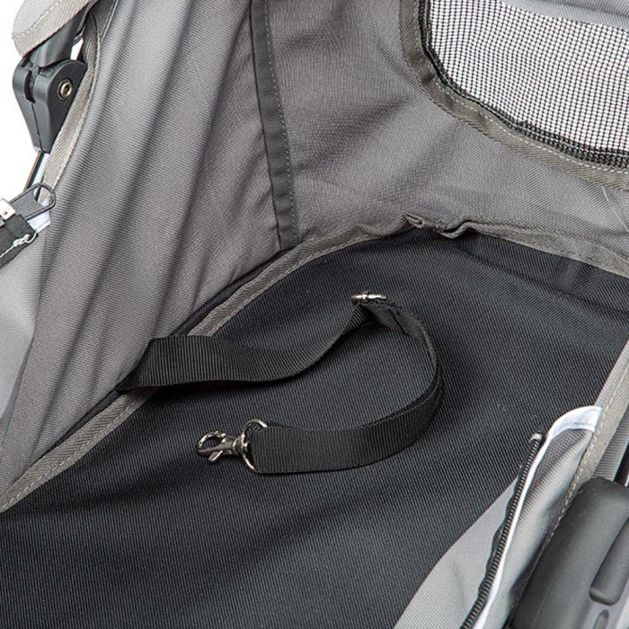 Коляска для маленьких собак до 9 кг GLOBETROTTER 80 x 42 x h 95 cm