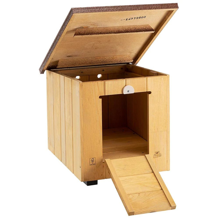 Дерев'яна будка для собак і кроликів BAITA 40 (39 x 49,5 x h 43 cm)
