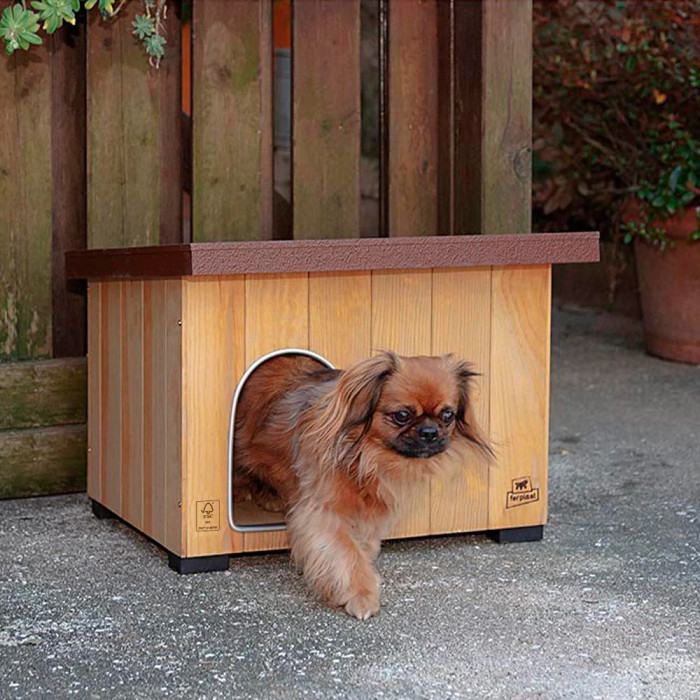 Деревянная будка для собак BAITA 50 (56 x 46,5 x h 41,5 cm)